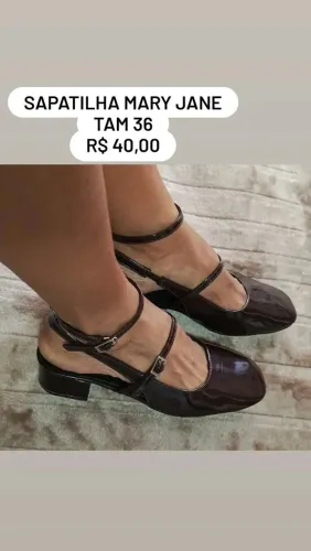 Sandália Mary Jane