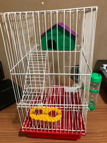 Gaiola para hamster roedor