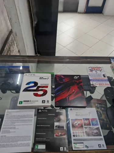 Gran turismo 7 edição 25 anos com steelbook ps5