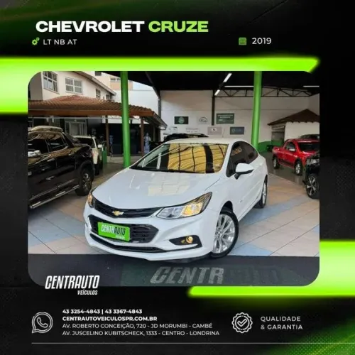 Chevrolet Cruze LT 1.8 16V Flexpower 4P Aut. 2019