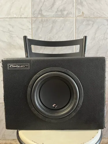 Caixa Amplificada Dutada Falcon 8' CX8AN 200WRMS