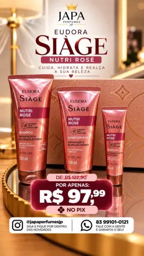 Kit Siage Nutri Rose