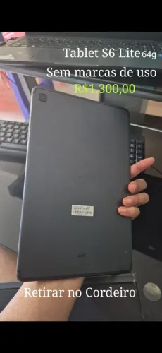 Tablet S6 Lite 64g sem marcas de uso