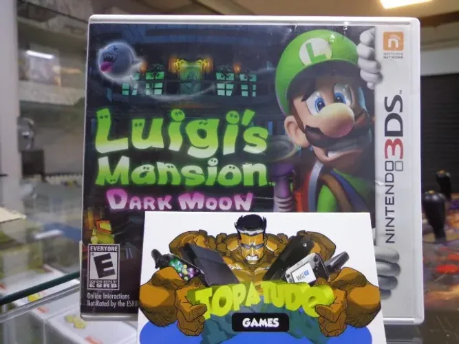 Jogo Luigis Mansion Dark Moon 3Ds Conservado 