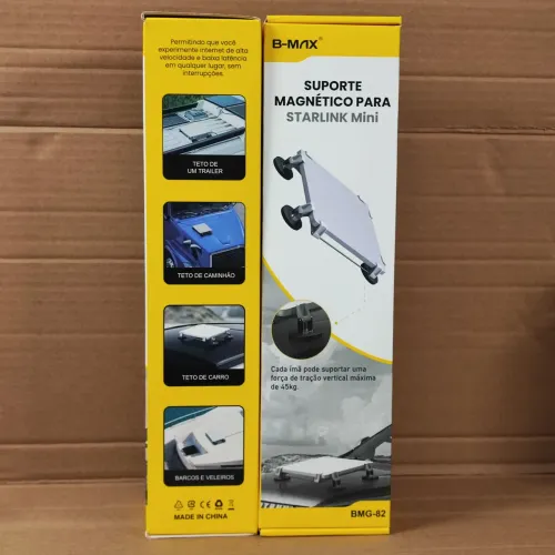 Suporte para Starlink Mini magnético teto carro