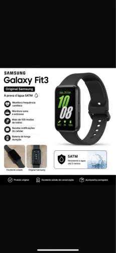 ? Samsung Galaxy Fit3 Original - À Prova d'Água 5 ATM