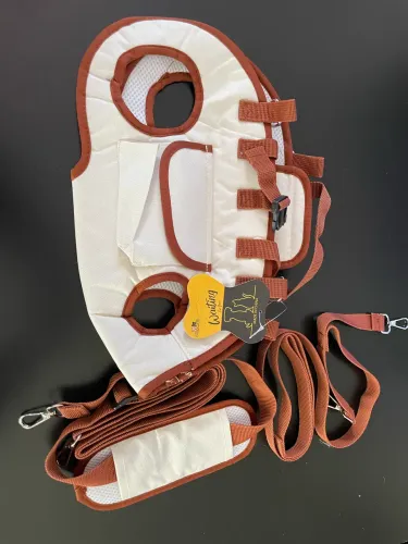 Bolsa Pet 2 Multifuncional - Transporte + Guia para Cães e Gatos