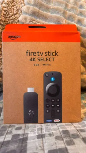 Amazon Fire Tv Stick 4k Select Cntrole 8gb Com Alexa Black Voice Preto De Voz