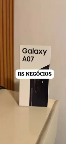 Samsung Galaxy A07 256gb, Lacrado + NF (Até 12x)