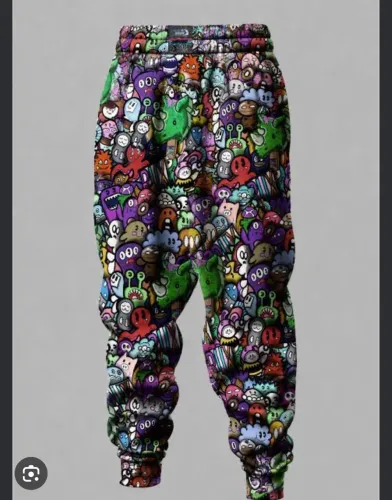 Calça balão Rux plint color