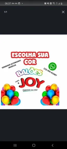 BOLA N° 6,5 TODAS AS CORES