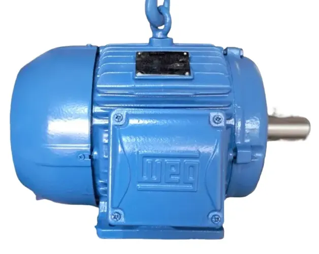 Motor elétrico WEG 10cv/hp 7.5kw 2polos 3540 rpm trifásico remanufaturado 