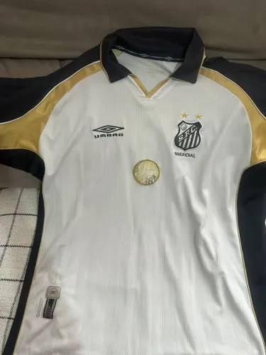 Camisa Santos FC - Comemorativa dos 90 anos