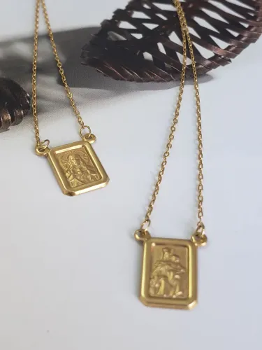 Escapulario Ouro 18k