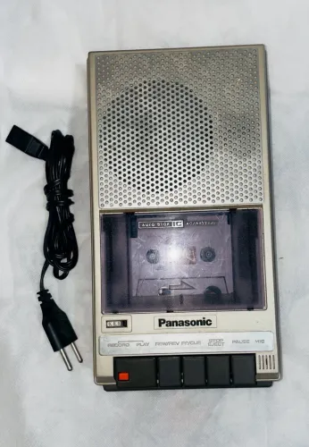 Gravador Portatil Fita K7 Panasonic