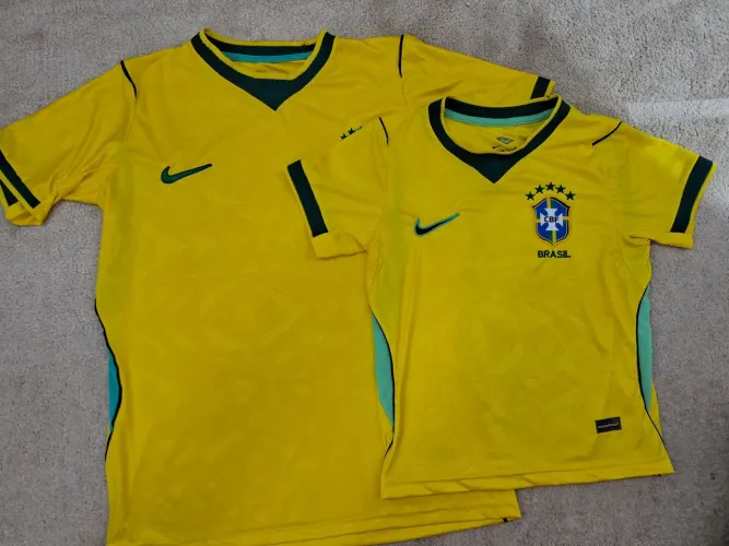 Camisa Seleção 2026 masc. e Fem. Baby look (2 por R$190)