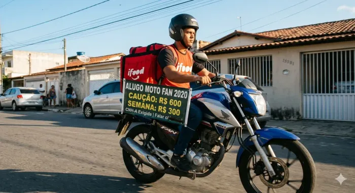 Moto para Aluguel