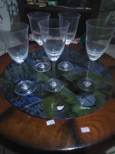 Taças de cristal