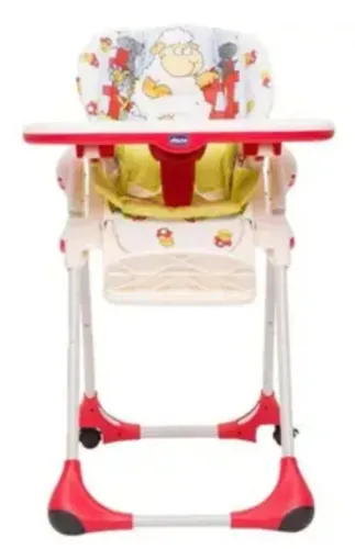 Cadeira de alimentação marca Chicco Polly 2 em 1 Dolly<br>
