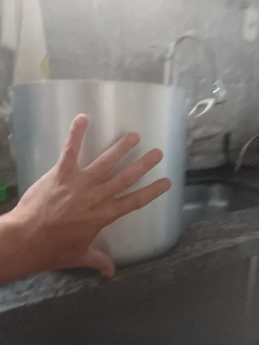 Panela de alumínio