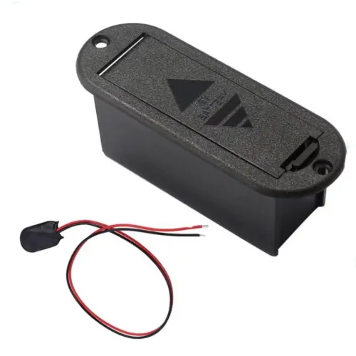 Caixa case box compartimento de bateria 9v