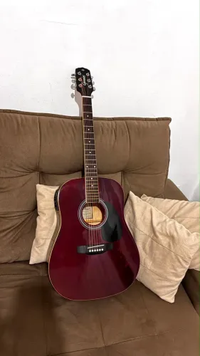 Violão eletroacústico Giannini Aço Dreadnought Performance GD-1 EQ