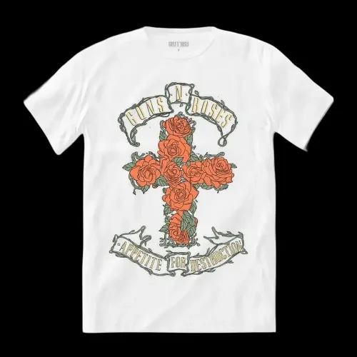 Camiseta Guns N? Roses Roses Cross GG