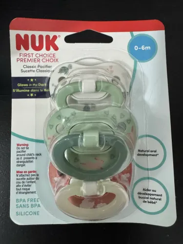 Nuk kit de chupetas importadas dos EUA