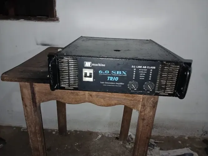 Amplificador machine 6.0 sbx trio