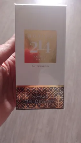 Perfume 214 Arabian Oasis Feminino Novo e lacrado