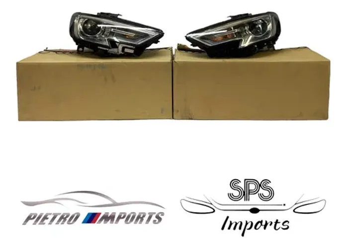 Farol Audi A3 Sedan Direito 2017 2018 2019 2020 2021 Origin Direito/passageiro