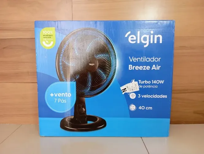 Ventilador de Elgin Breeze Air 140w 40cm 7 Pás 127v (Novo na Caixa)