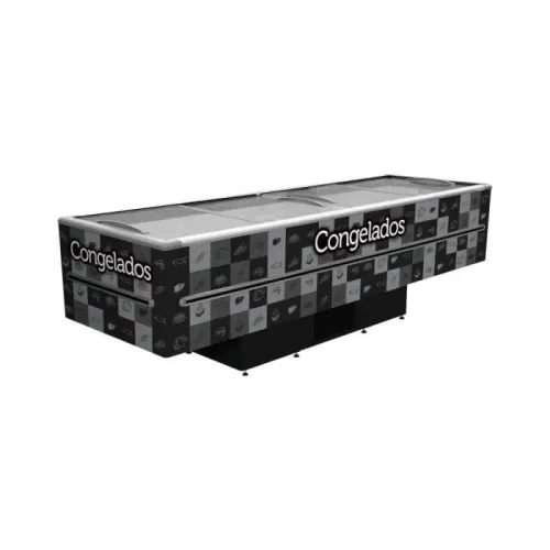 Ac ilha de congelados Freezer 3mts