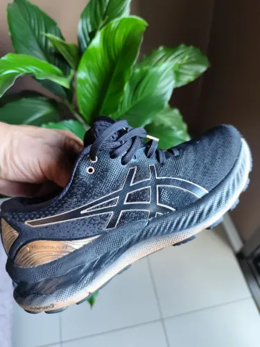 Tênis Asics Gel Nimbus 23 Preto Tam 36 semi-novo excelente estado 