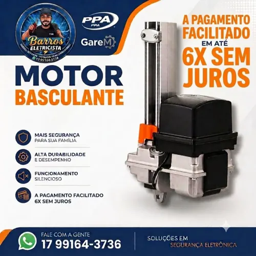 MOTOR DE PORTÃO ( INSTALAÇÃO E MANUTENÇÃO)