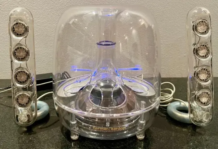 Caixas Acústicas Harman Kardon Soundsticks II - Muito Novas - Funcionando 100%