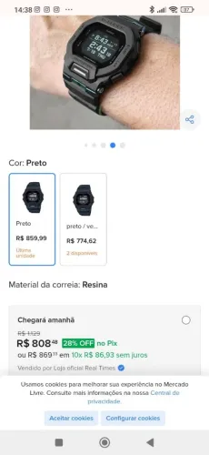 Relógio G-Shock