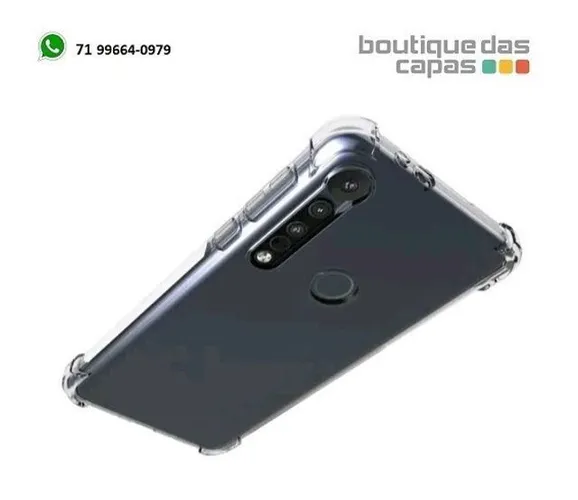 Capa tpu borda Anti impacto mototola moto g8 plus