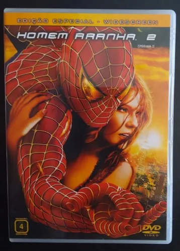 DVD HOMEM ARANHA 2 TOBEY MAGUIRE SAM RAIMI