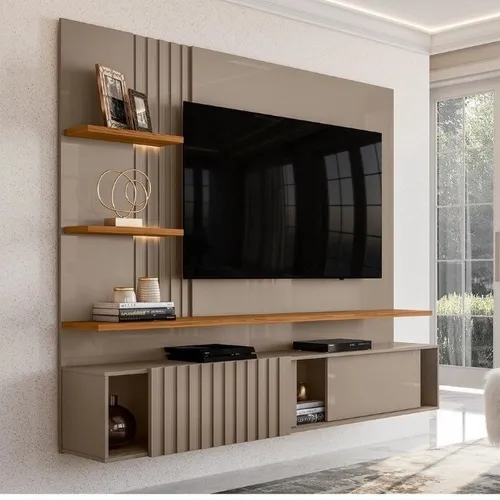 Bancada Suspensa Atena 200 Fendi.Naturale Até 12x