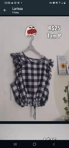 Blusa Quadriculada