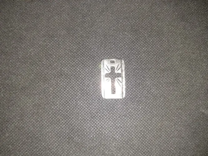 Crucifixo Pingente banhado a ouro