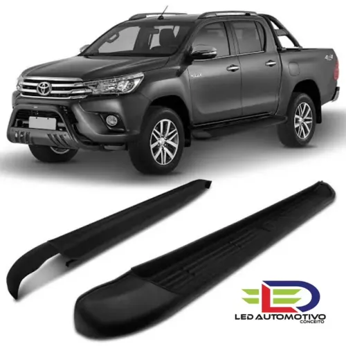 Estribo Lateral Hilux 2016 2017 2018 2019 2020 2021 2022