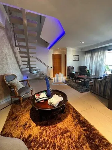 Apartamento cobertura Duplex com 4 dormitórios à venda, 300 m² por R$ 2.785.000 - Moema -