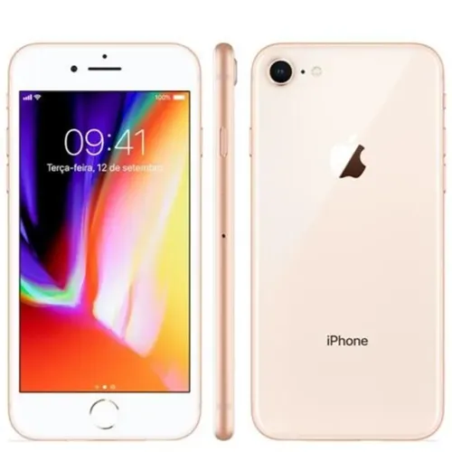 Apple iphone 8 256GB 4G Rose 12Mpx Tela 4,7 Hexa Core