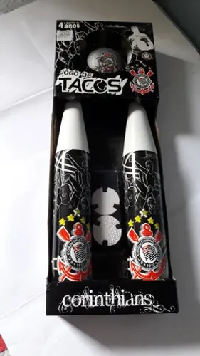 Jogo De Taco De Rua Marca Plast-Brinq - Novo