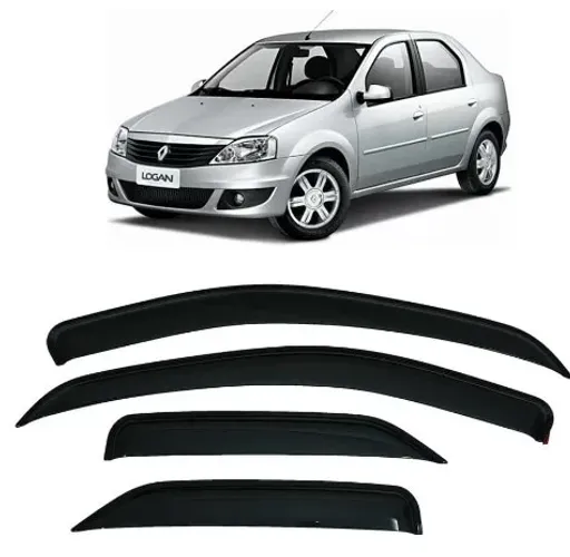 Calha de Chuva 4 Portas renault logan