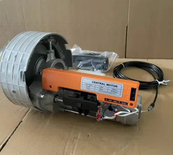 Motor para automatizar porta manual com molas