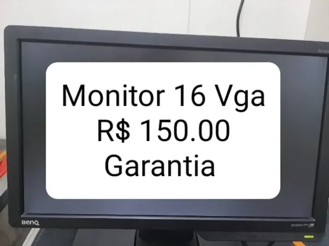 Monitor 16'' Vga - Garantia.