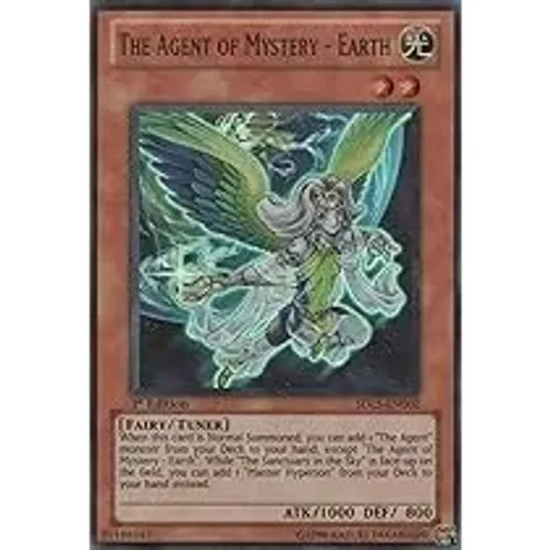 Yugioh!! The Agent Of Mystery - Earth Sdls-en002 Super Rare